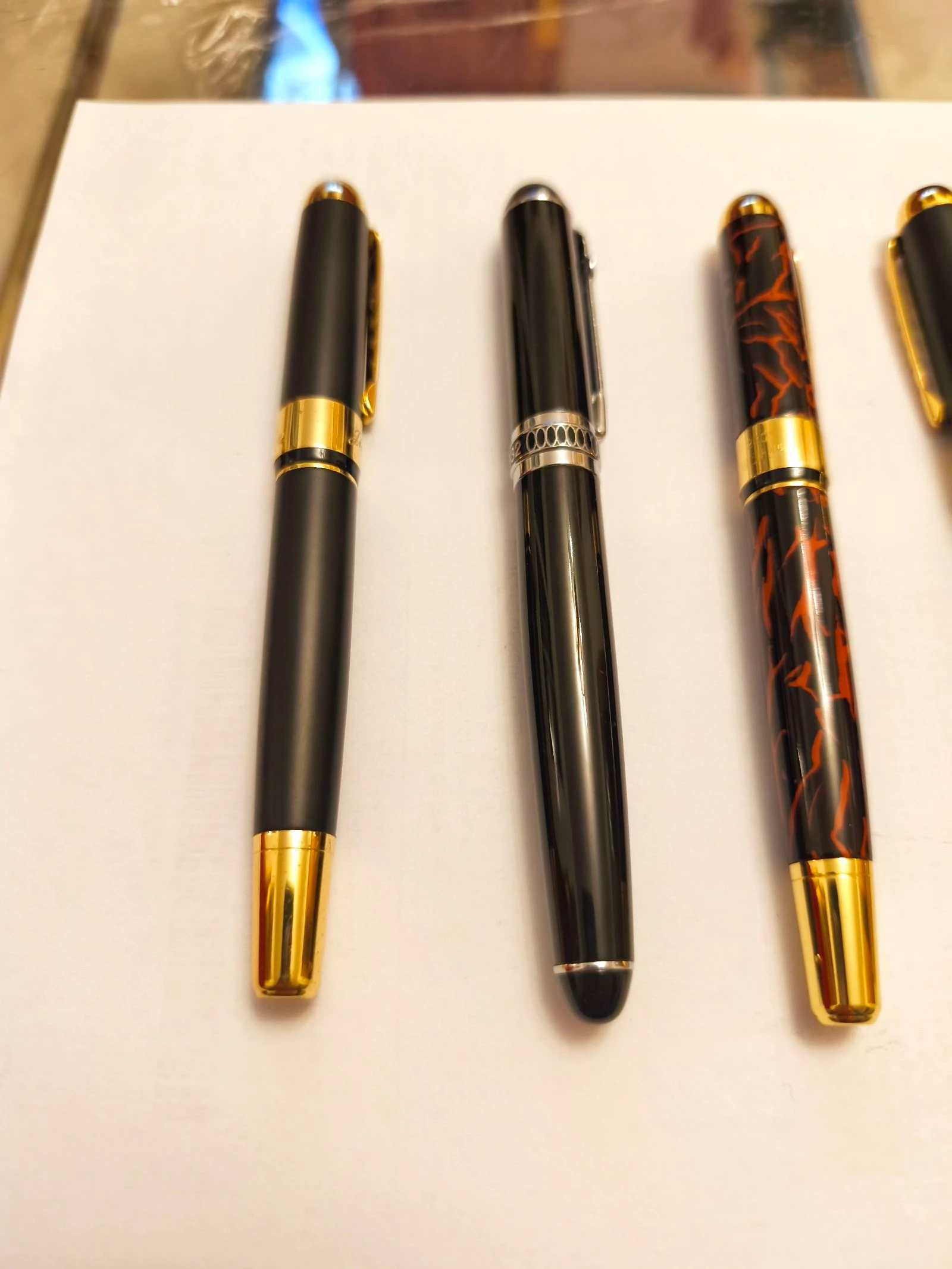 Five metallic gel ink pens – photo 2